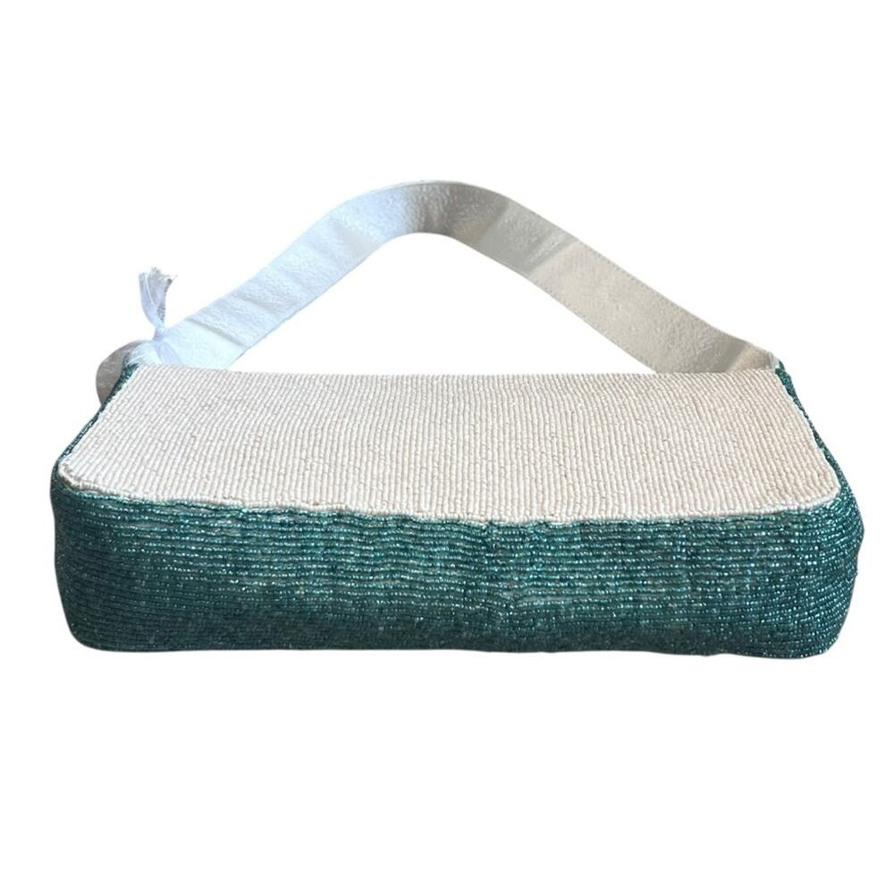 Handcrafted in India NWT Beaded Shoulder Bag Diver Swim Sun Viral TJ Maxx - Picture 11 of 14